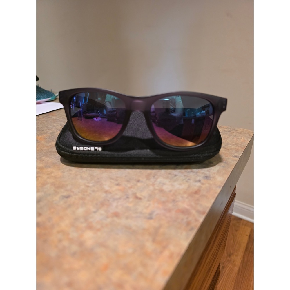 Blenders M Class X2 Royal Blitz Polarized Sunglasses With Black Case